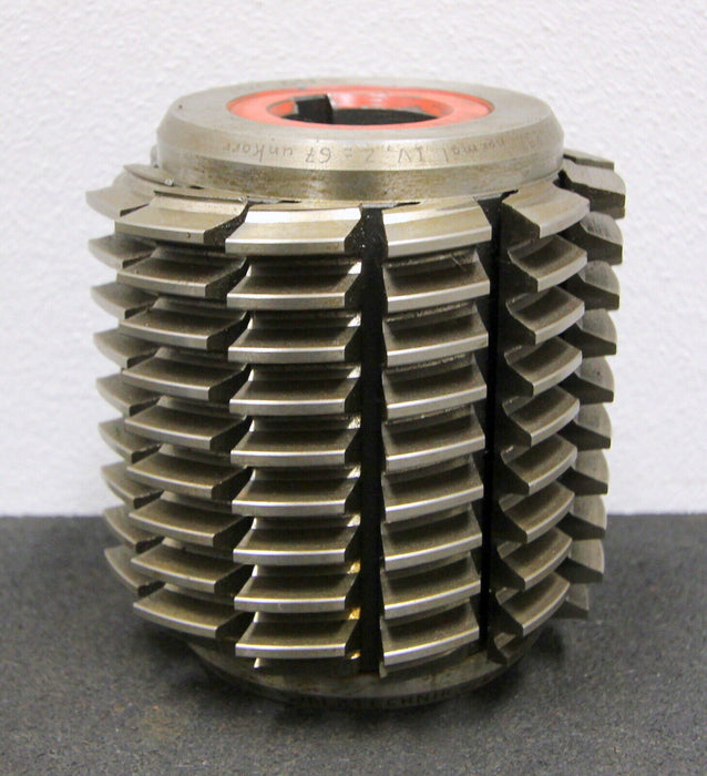 SAAZOR Stollenwälzfräser involute spline hob m= 3mm BP IV nach DIN3972 15° EGW