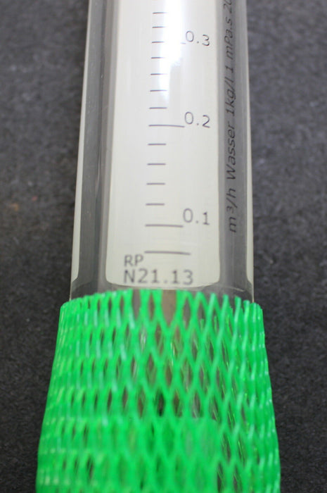 KROHNE Ersatz Messglas N21.14 mit Fänger für Durchflussmesser GA24/VA20