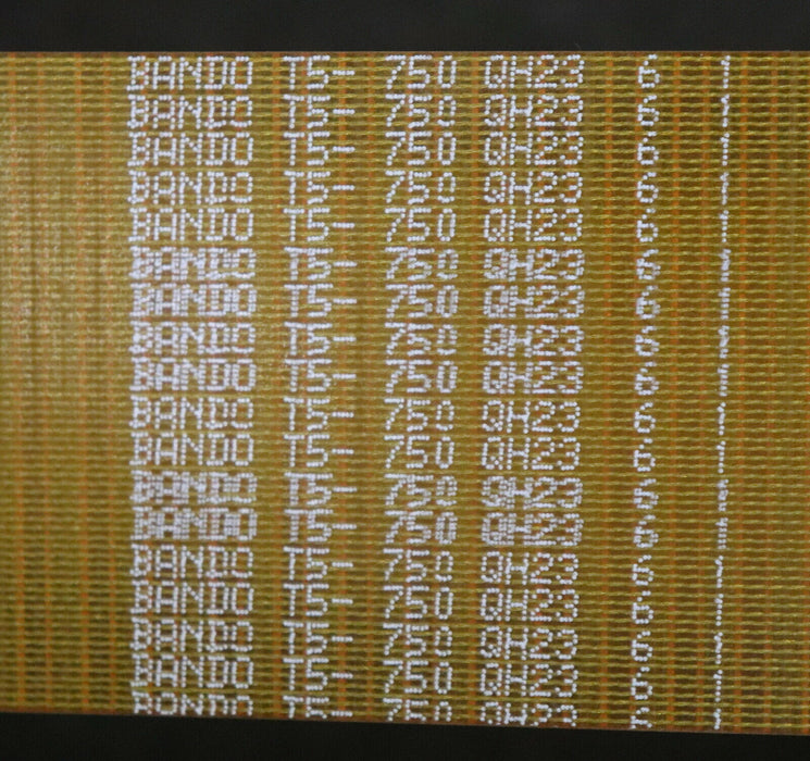 BANDO Zahnriemen T5 750 Länge 750mm Breite 50mm unbenutzt