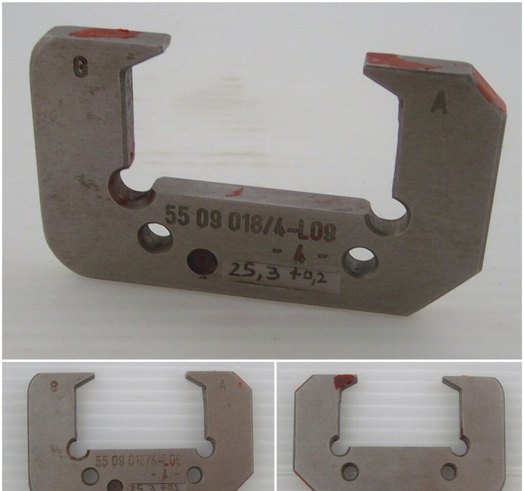 Grenzrachenlehre f. Bezugsmessung 25,3 +0,2 Feinmesstechnik Suhl Gut+Schlecht