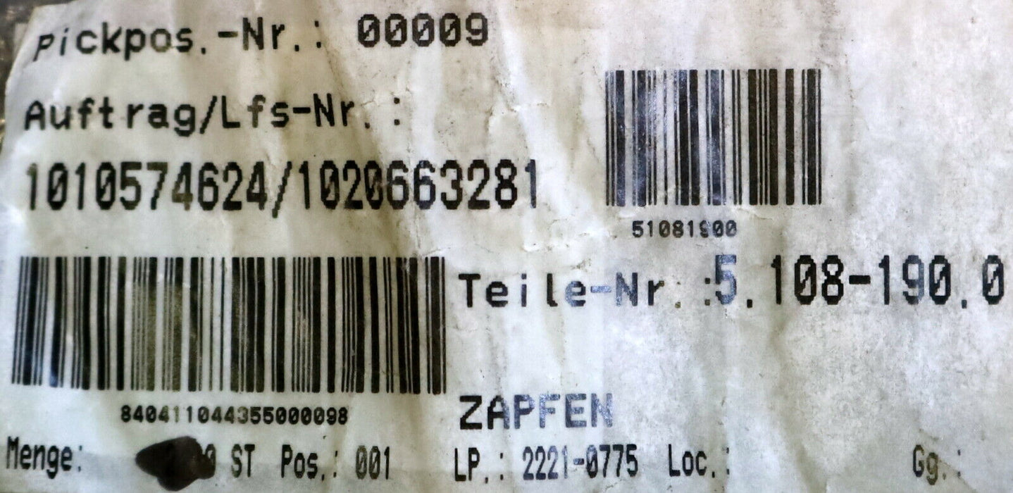 KÄRCHER Zapfen 5.108-190.0 - unbenutzt in OVP