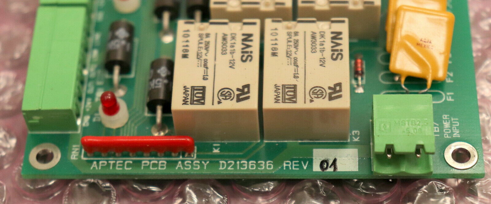 APTEC Board REV 01 PCB B213637 ASSY D213636 - gebraucht