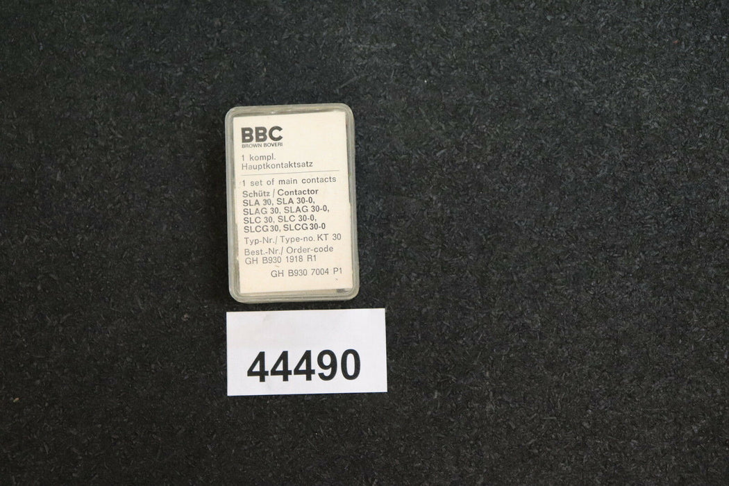 ABB BBC 1 kompletter Hauptkontaktsatz Type KT30 Best.Nr. GH B930 1918 R1 + SLA30