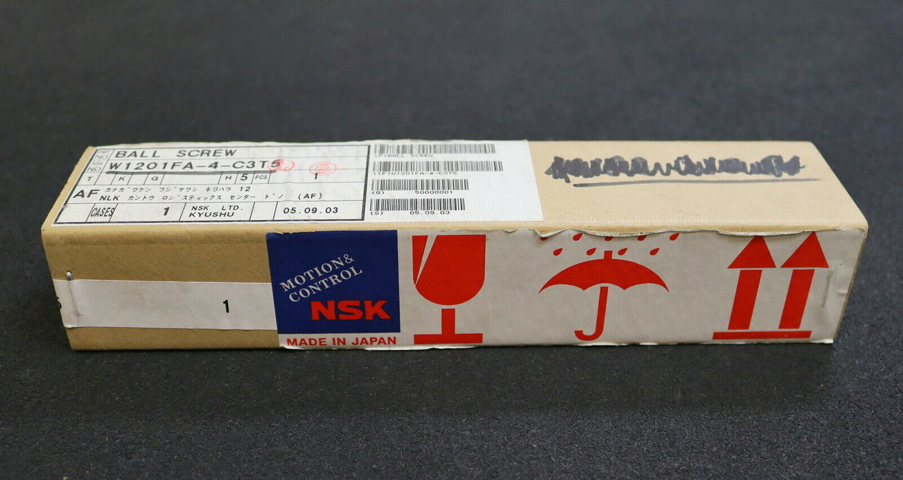 NSK Kugelgewindetrieb Ball Screw W1202FA-2-C3T5 Hub 120mm