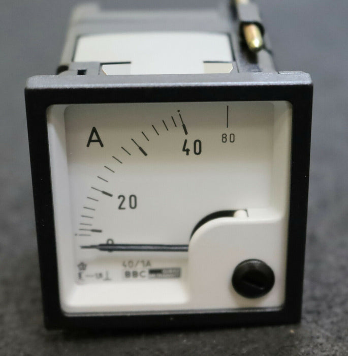 BBC GOERZ METRAWATT Strommesser EQ 48 Wandler-Nennwert 40/1A - S24297365