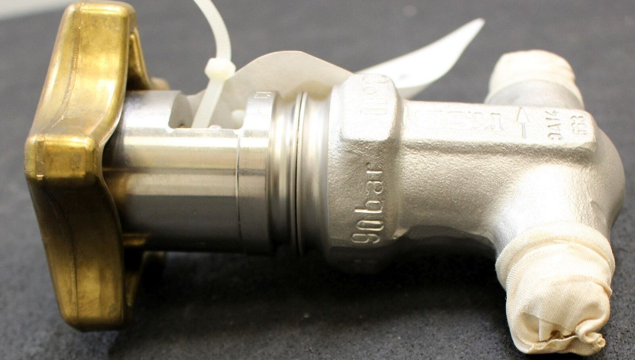 KSB Absperrventil mit Faltenbalg DN8 PN135 bis 300°C bis 90bar - Nr. 29514159