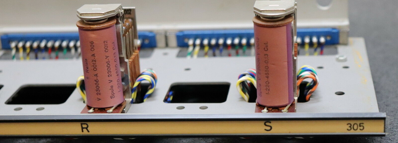 S.I.P. SCHÜTTE Einschub Karte 305 für Lehrenbohrwerk - gebraucht