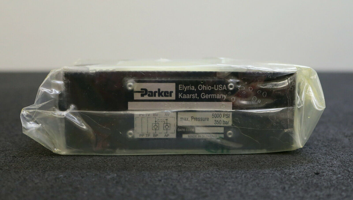 PARKER Doppel-Rückschlagventil CP0M3DDV50 max. 5000 PSI max. 350bar unbenutzt