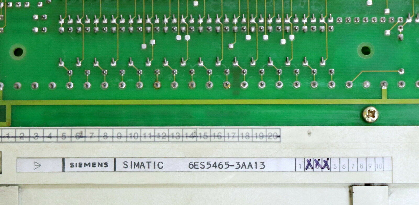SIEMENS SIMATIC S5 Analog INPUT 6ES5465-3AA13 E-Stand 2-4 - gebraucht