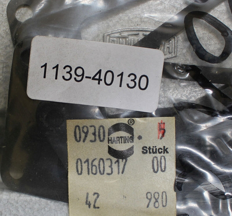 HARTING 3 Stück HAN 16B niedrige Bauform 09300160317 00 Sockelgehäuse