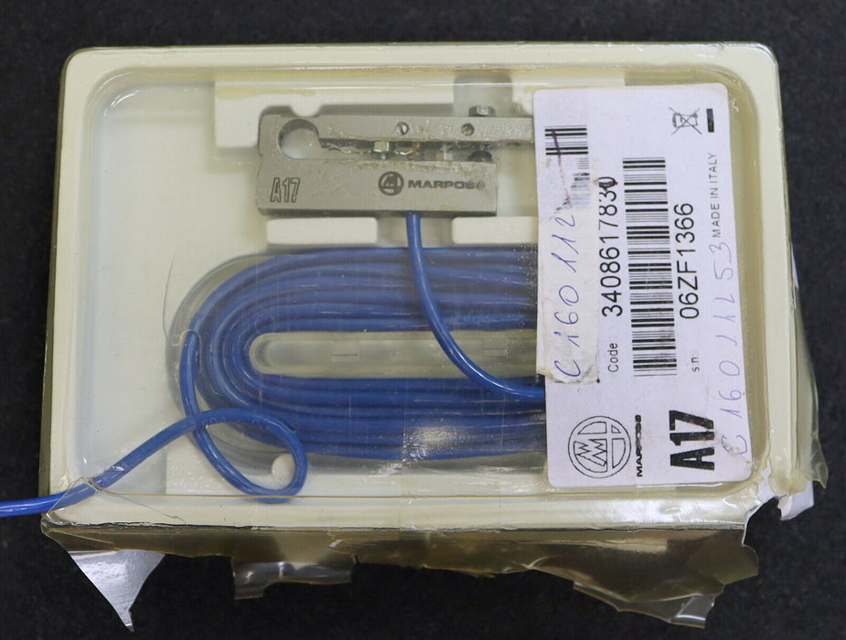 MARPOSS Messkopf A17 Code 3408617831 mit 5-pin Stecker male - unbenutzt