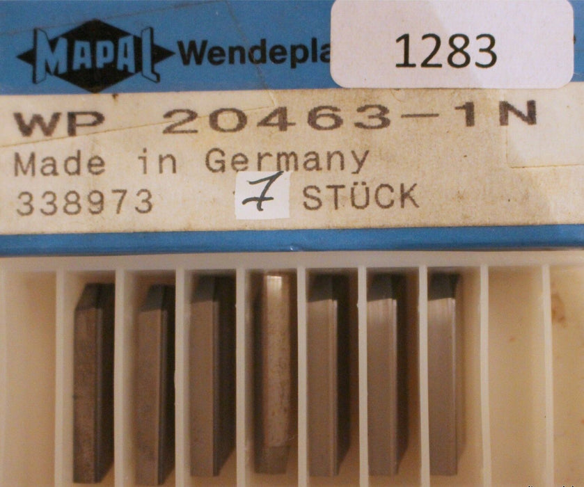 Wendeplatten MAPAL WP-20463-1N / 338973 - 7 Stück