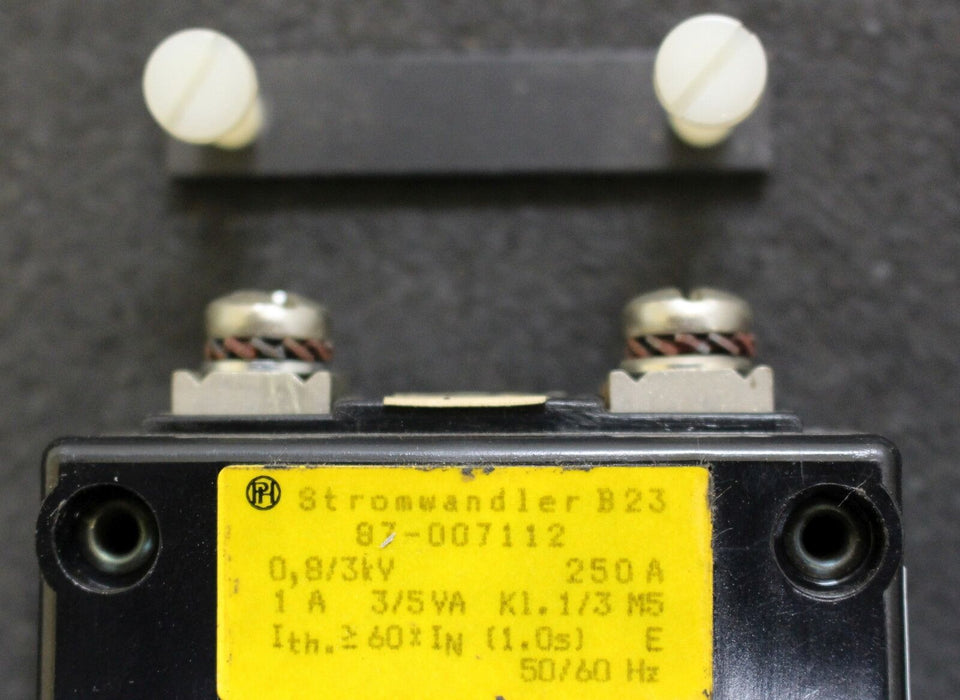 PURRMANN & HERR Aufschiebe Stromwandler B23 250/1A - P=3/5VA Klasse 1/3