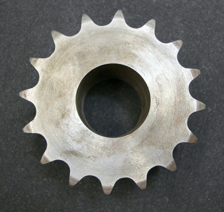 HENKENJOHANN Zweifach-Kettenradscheibe einseitige Nabe Teilung 1"x17,02mm Z= 16