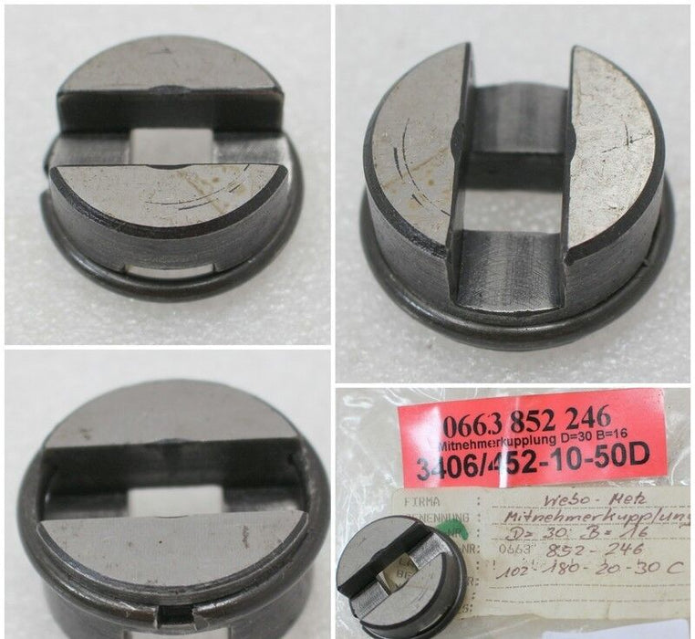 METZ Mitnehmerkupplung D=30 B=16 - 7 Stück