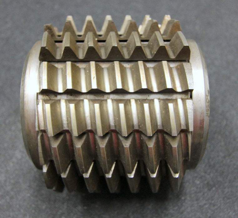 SAAZOR Stollenwälzfräser involute spline hob m= 4mm 20° Ø110x110xØ32mm