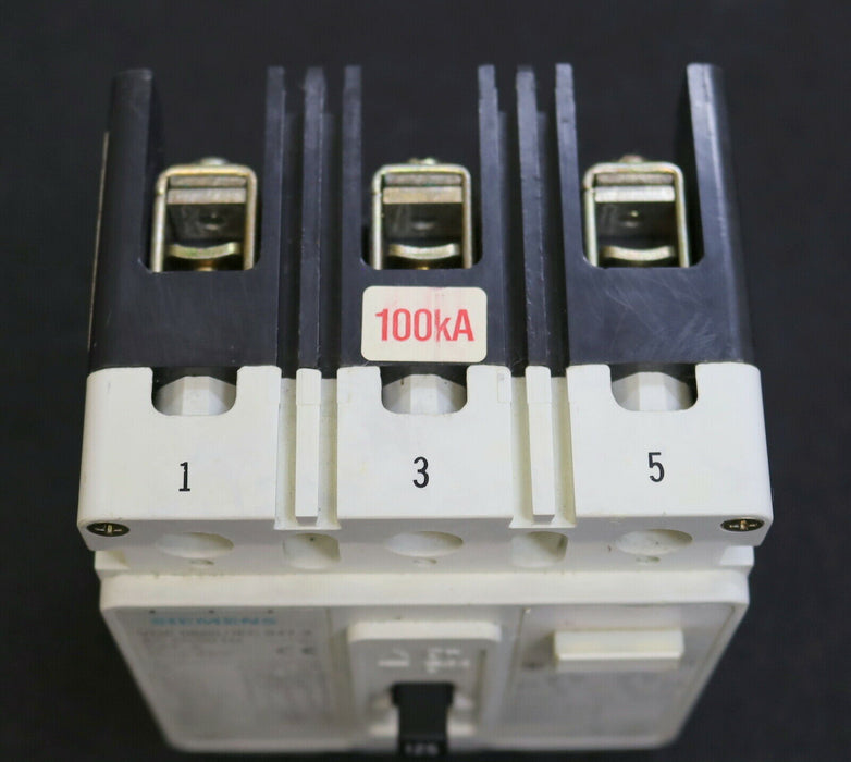 SIEMENS Leistungsschalter In=125A 3VF3211-3FU41-0AB1 100kA Uimp = 8kV 50/60Hz