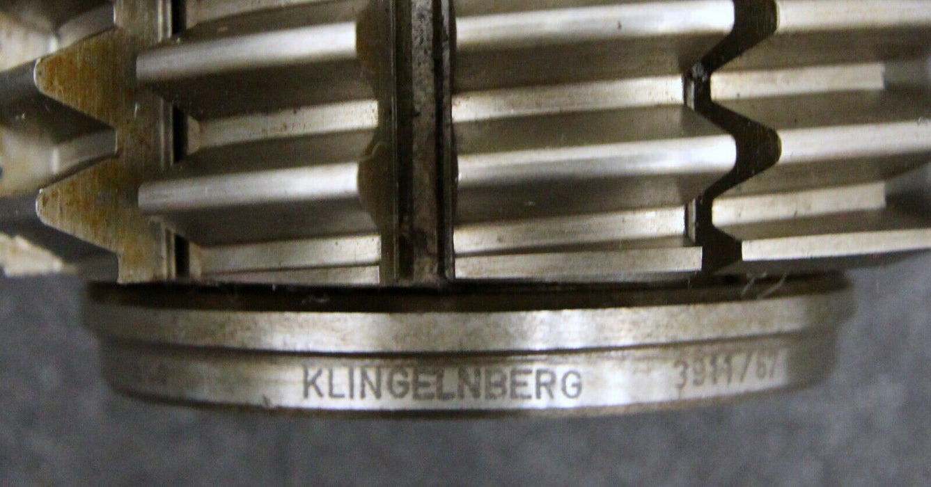 KLINGELNBERG Stollenwälzfräser involute spline hob m=3,175mm BP II nach DIN3972
