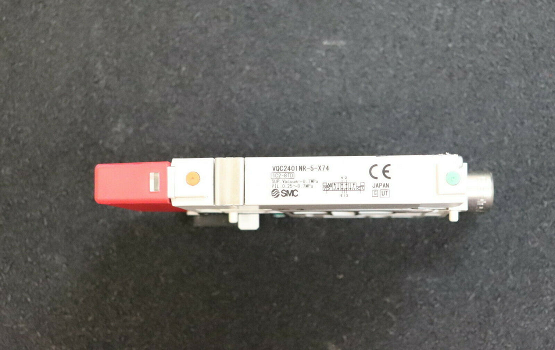 SMC Set Pneumatisches Blockmodul EX245 AD8 5/16" + Magnetventil VQC2401NR-5-X74