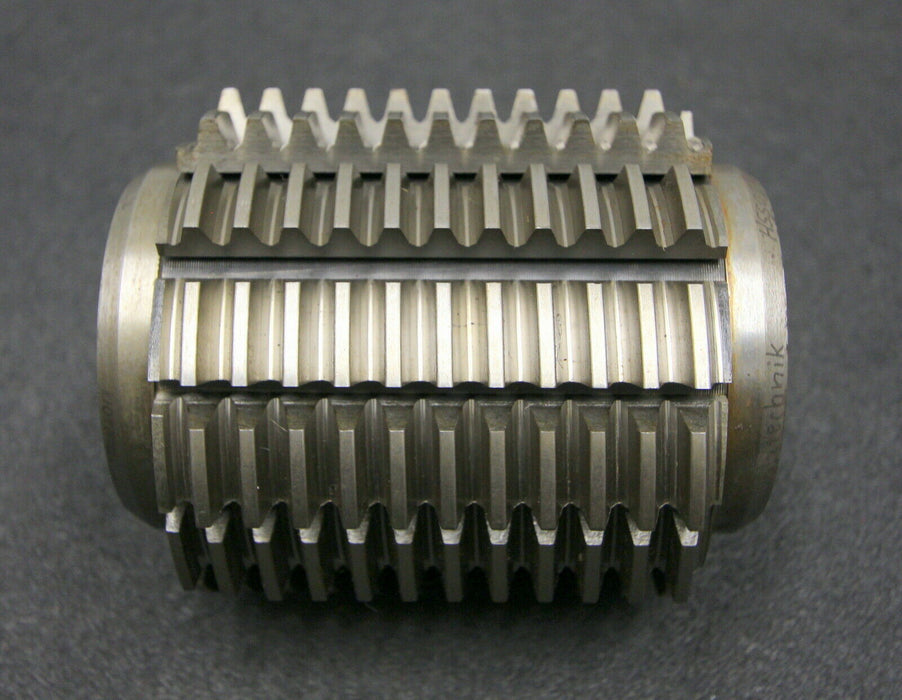 SAAZOR Stollenwälzfräser involute spline hob m= 2,4169mm BP I nach DIN3972 14°30