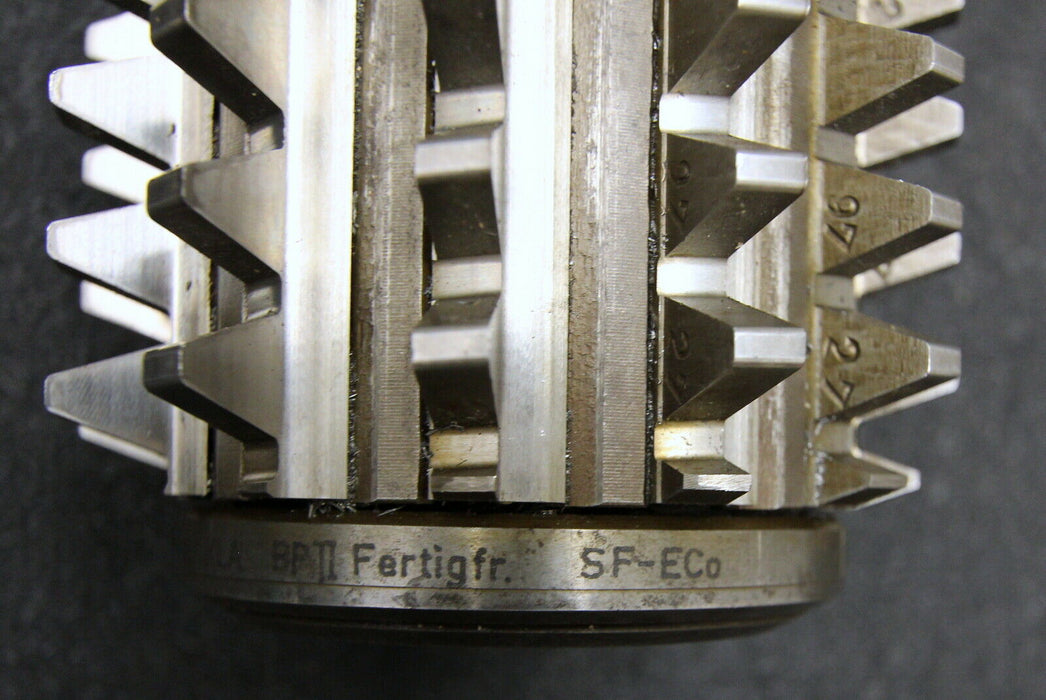 KLINGELNBER Stollenwälzfräser involute spline hob m= 5mm BP II Ø110x110xØ32mm