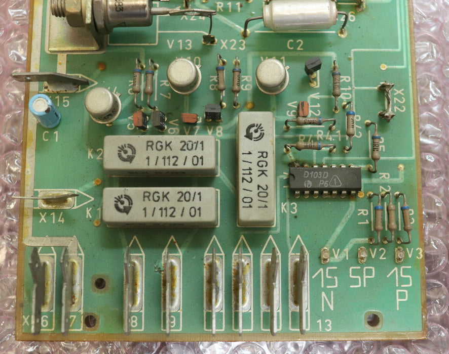 VEB NUMERIK Platine 57018 Platine 4938-6Ld 413906-3 NKM 15 SP 15 N P gebraucht