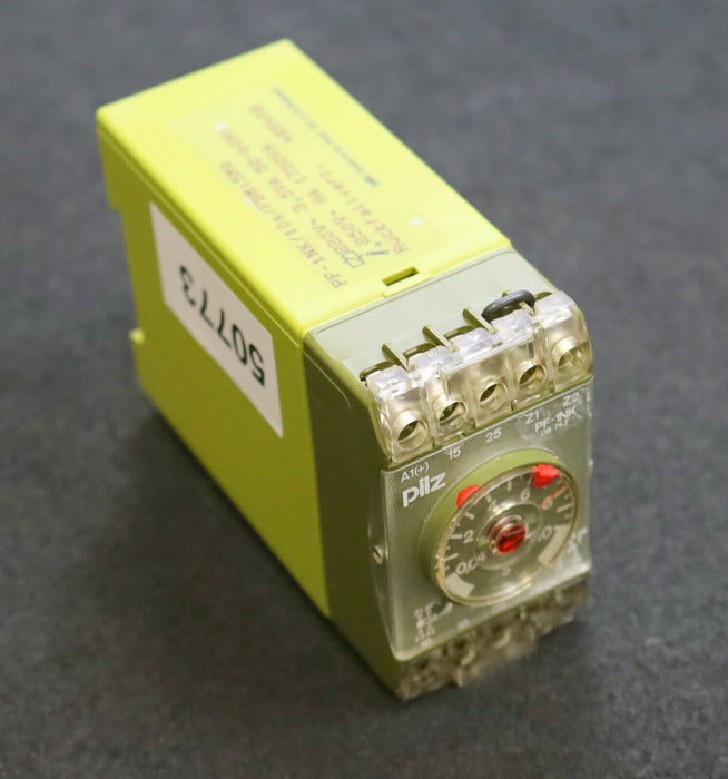 PILZ Sicherheits-Zeitrelais PF-1NK/10s/FBM:5MOhm ID-Nr. 485408 220VAC 50/60Hz