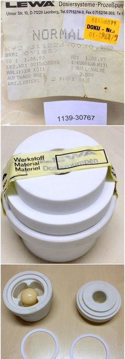 LEWA Kugel-Saugventil DN25 -komplett- Lewa-Nr. 140.003408.0085