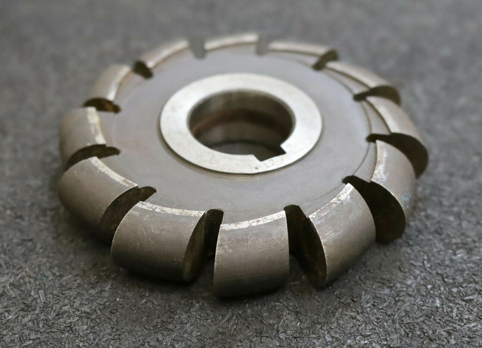 PWS Halbrund-Formfräser Radiusfräser Radius 7,5mm Abmessungen 80x15x22mm mit LKN