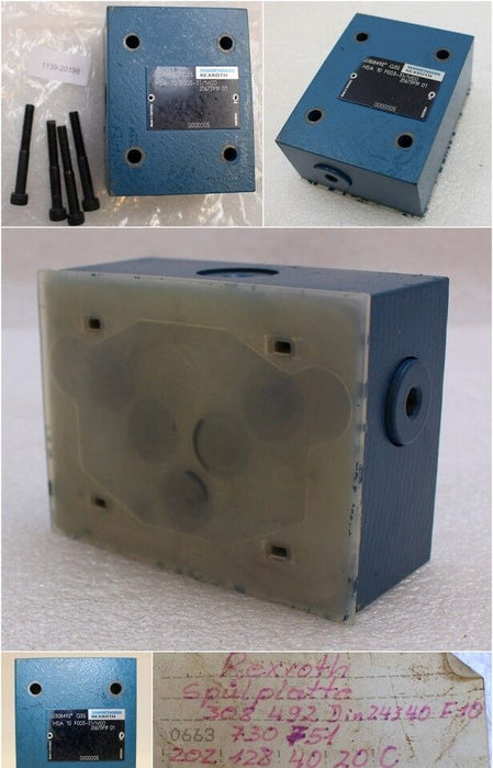 BOSCH-REXROTH HSA 10 F003-31/M00 2067391901 Spühlplatte 308 492