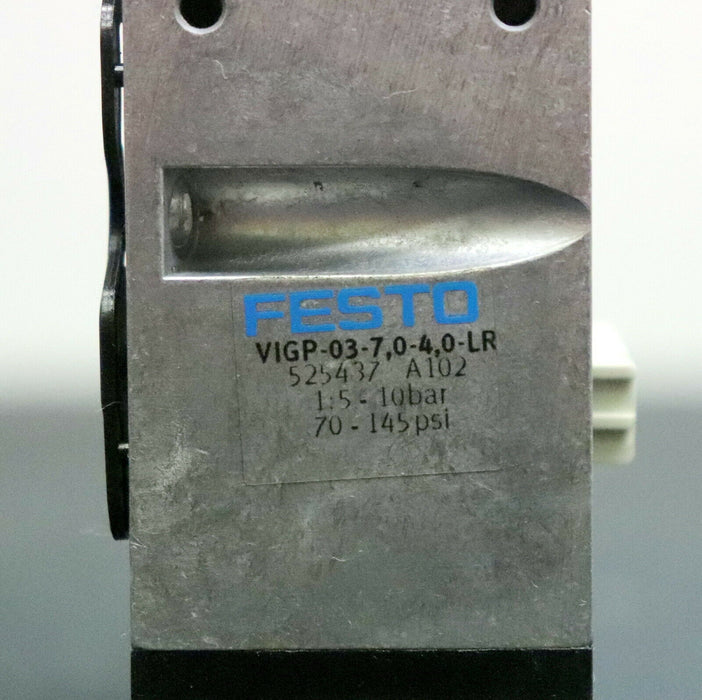 FESTO Adapterplatte VIGP-03-7,0-4,0-LR Nr. 525437 A102 I: 5-10bar / 70-145psi