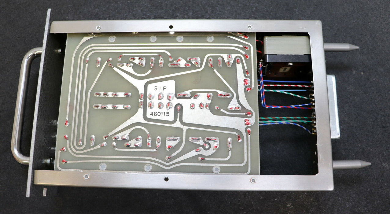 S.I.P. SCHÜTTE Einschub Kassette 099 für Lehrenbohrwerk Platine S.I.P. 460115