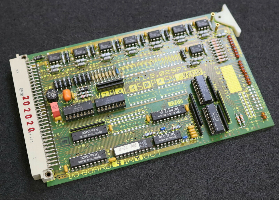 IBH /KLINGELNBERG / DR. WIENER I/O-Board 8 in 8 out H 1.2.029 P1 - gebraucht