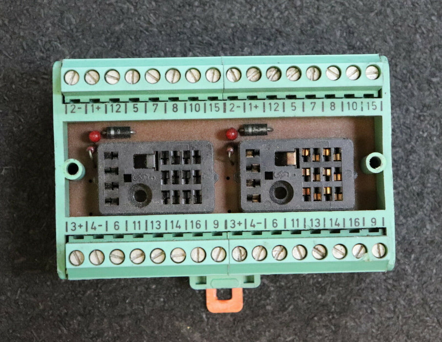 PHOENIX CONTACT Relaismodul EM 3-RELS/K2-G24 Bestellnr. 2950844 gebraucht