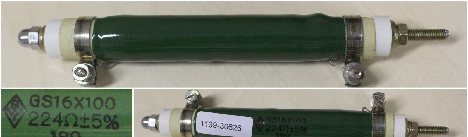 WEIDINGER RWI GS16x100 - 224Ohm +/- 5% - Typ 189
