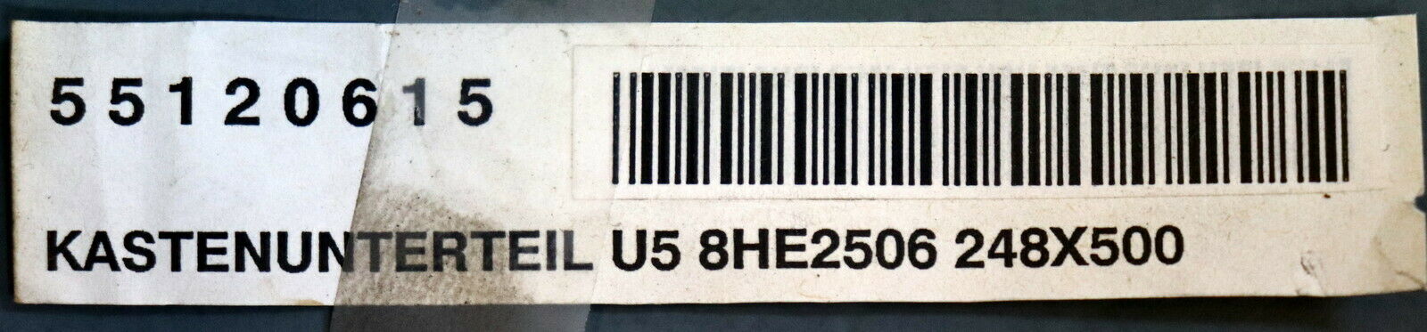 SIEMENS Einfach-Kabeldurchführung 8HE5500 Gußgehäuse 2-teilig 50x25x14cm