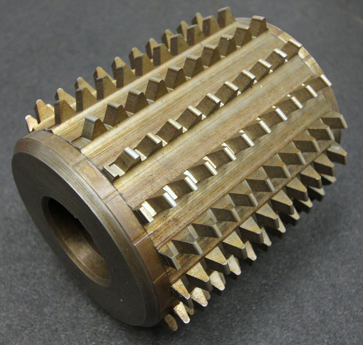 ESKA Stollenwälzfräser involute spline hob Fertigfräser DP6,35 m= 4mm BP II