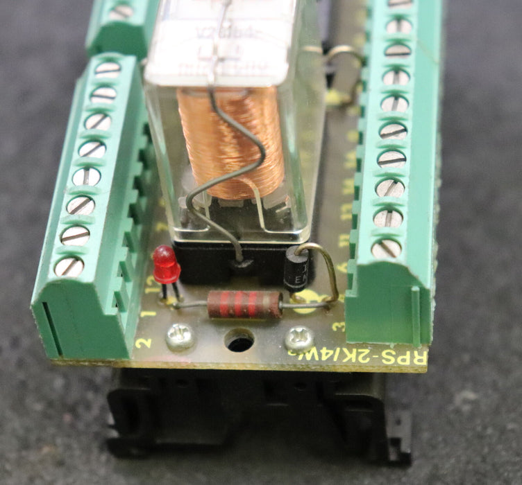 LÜTZE LUTZE Elektronikkarte RPS-2K/4Wa mit SIEMENS Relay V23154 gebraucht