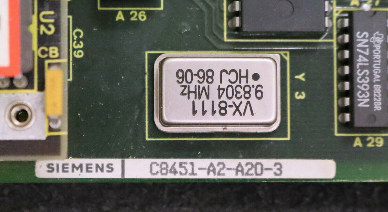IBH KLINGELNBERG DR. WIENER CPU-86 Board H 1.1.006 mit Memory module H1.1.013