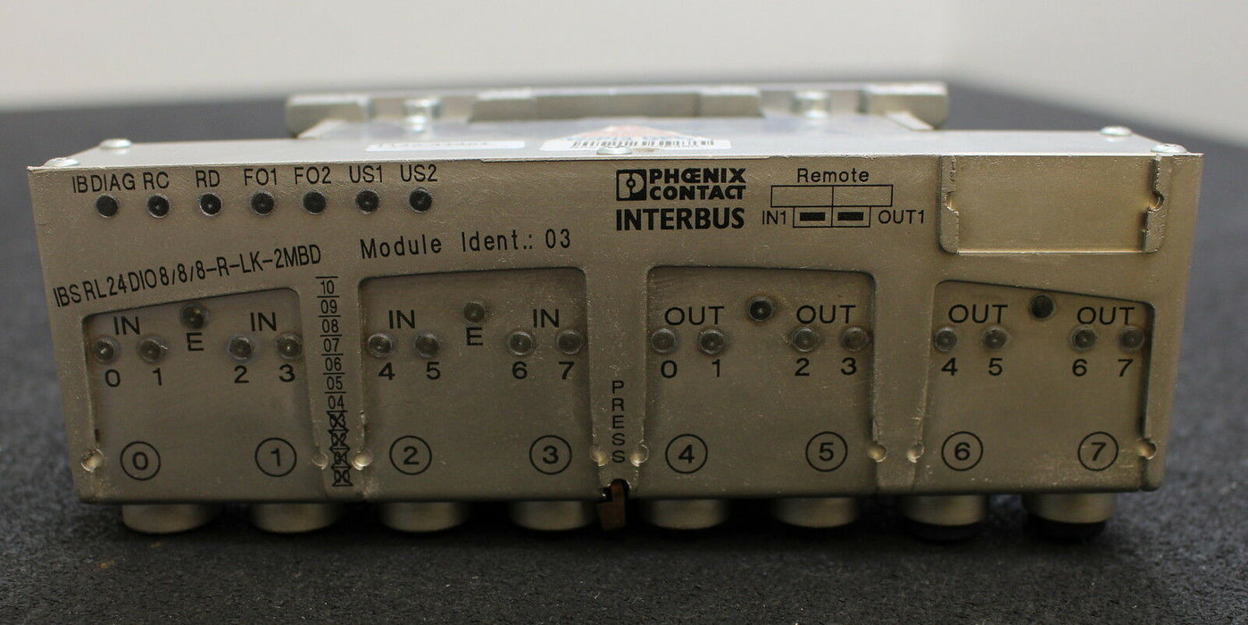 PHOENIX CONTACT Dezentrales I/O-Gerät IBS RL 24 DIO 8/8/8-R-LK-2MBD SPS