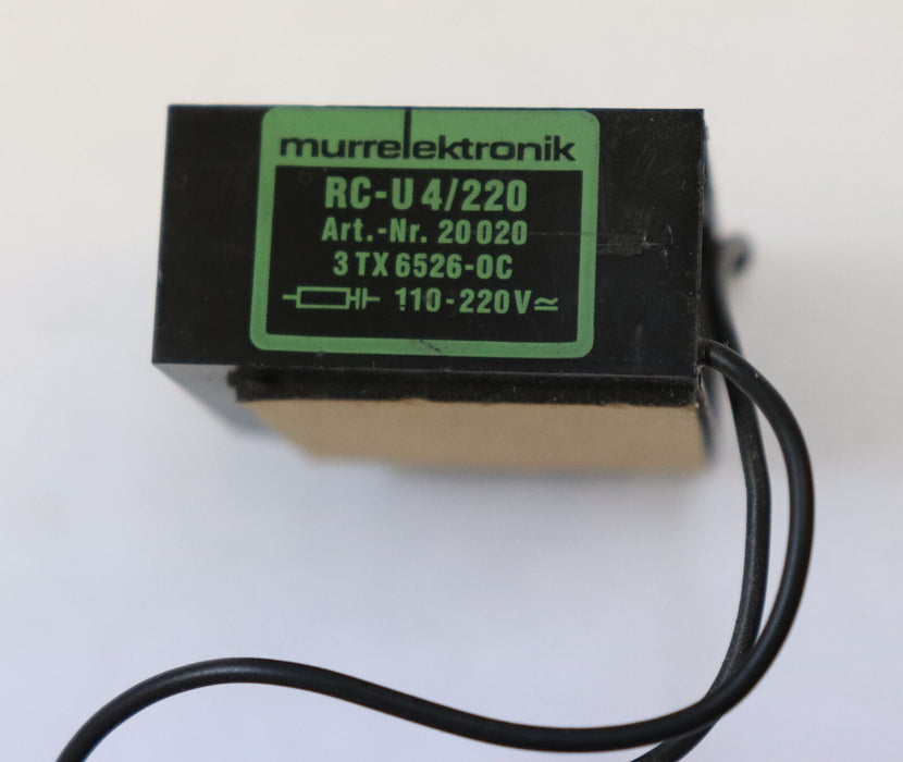 MURR ELEKTRONIK 4 Stück SIEMENS Schaltgerätentstörmodul>RC-U 4/220 Art.No. 20020