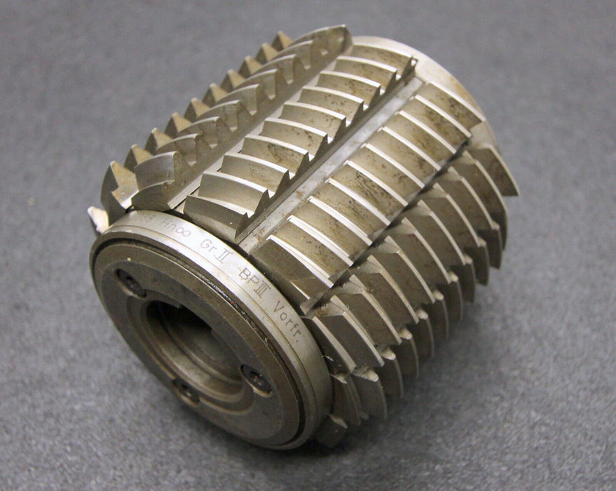 KLINGELNBERG Stollenwälzfräser involute spline hob m=2,5mm BP III LKN 3gg. Re.