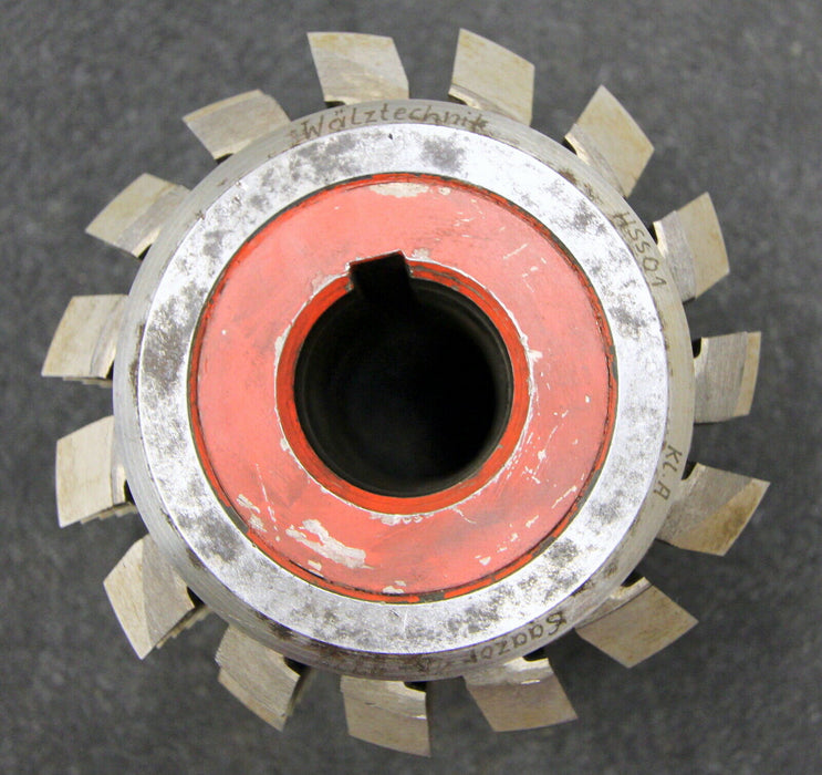 SAAZOR Stollenwälzfräser involute spline hob m= 4mm BP III nach DIN3972 20° EGW