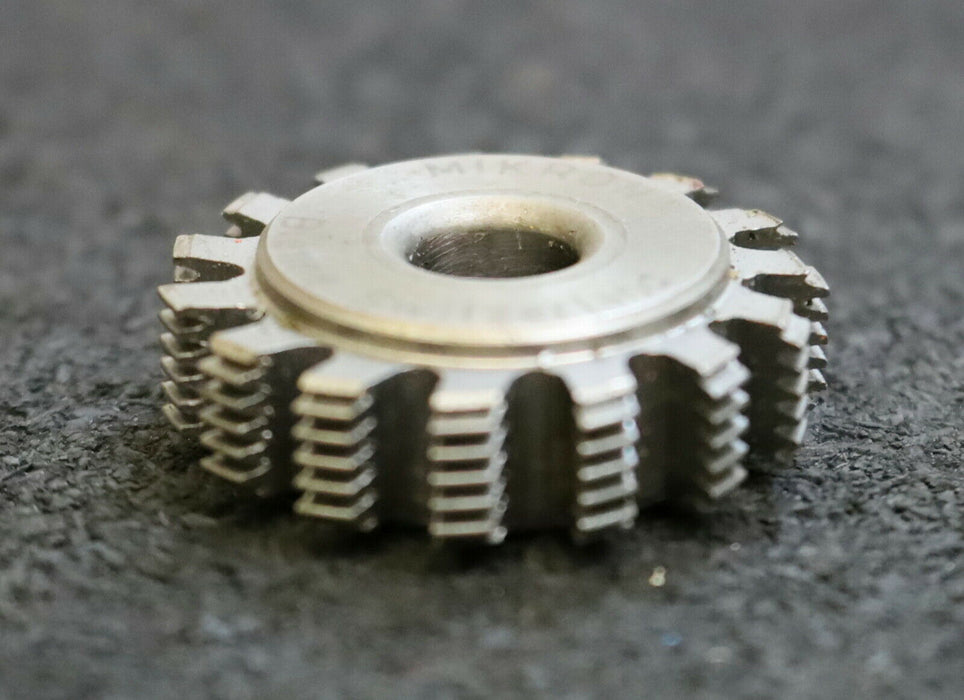 MIKRON Vollstahl-Wälzfräser No. 80062 m= 0,38 ho= 1,203 D27,05 - Ø31x10xØ8mm