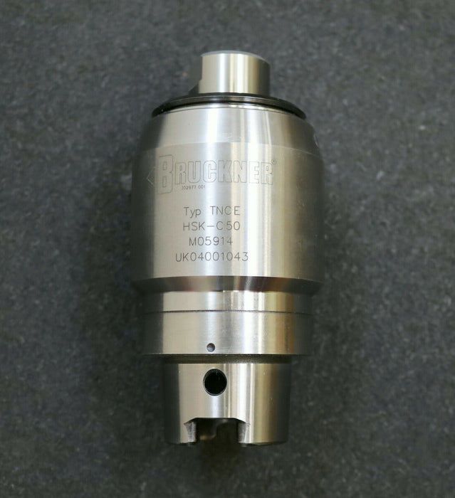 BRUCKNER Mitlaufende Hochleistungsspitze T-Linie TNC E Aufnahme HSK-C50