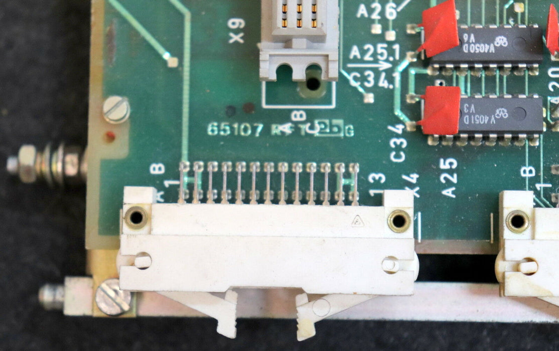 VEM NUMERIK RFT DDR Platine 452199-1 NKM 4912-4-2 RFT 65107 gebraucht - ok