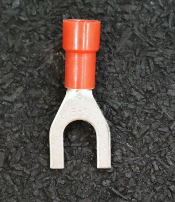 KLAUKE 214x Quetschkabelschuh Typ 630C/5 Gabelform M5 Rot Querschnitt 1,5-2,5mm²