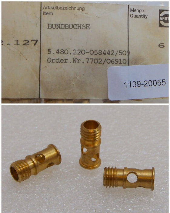 SAUTER Bundbuchse 06.2127-2.4.161.011 für Kühlmittelventil-Revolverkopf