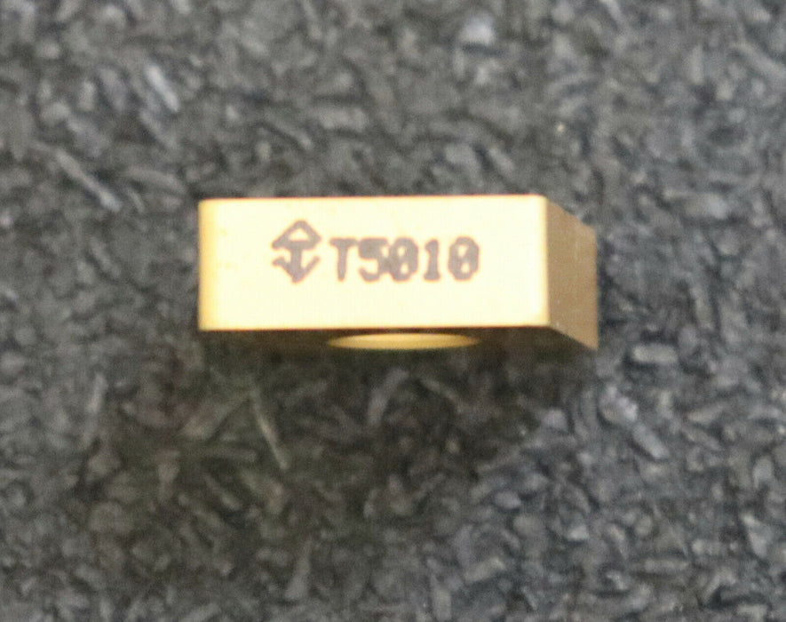 TUNGALOY 9 Stück Wendeplatten CNMA120408 T5010 2242730 - unbenutzt