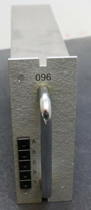 S.I.P. SCHÜTTE Einschub Kassette 096 für Lehrenbohrwerk Platine S.I.P. 460011a